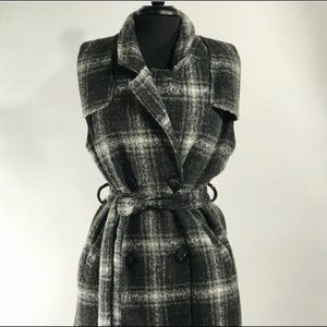 JOA Plaid Waist Coat